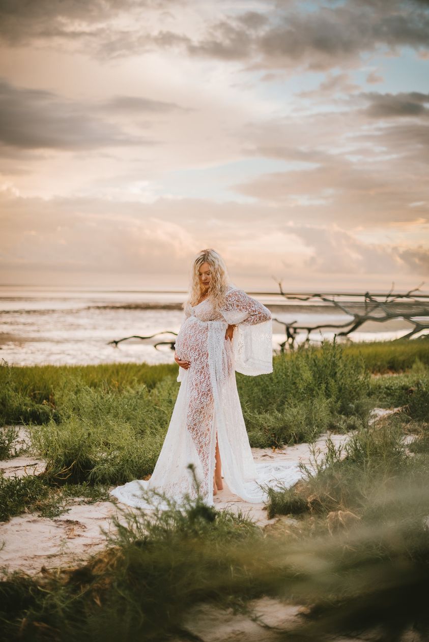 Freya Maternity Photoshoot Gown