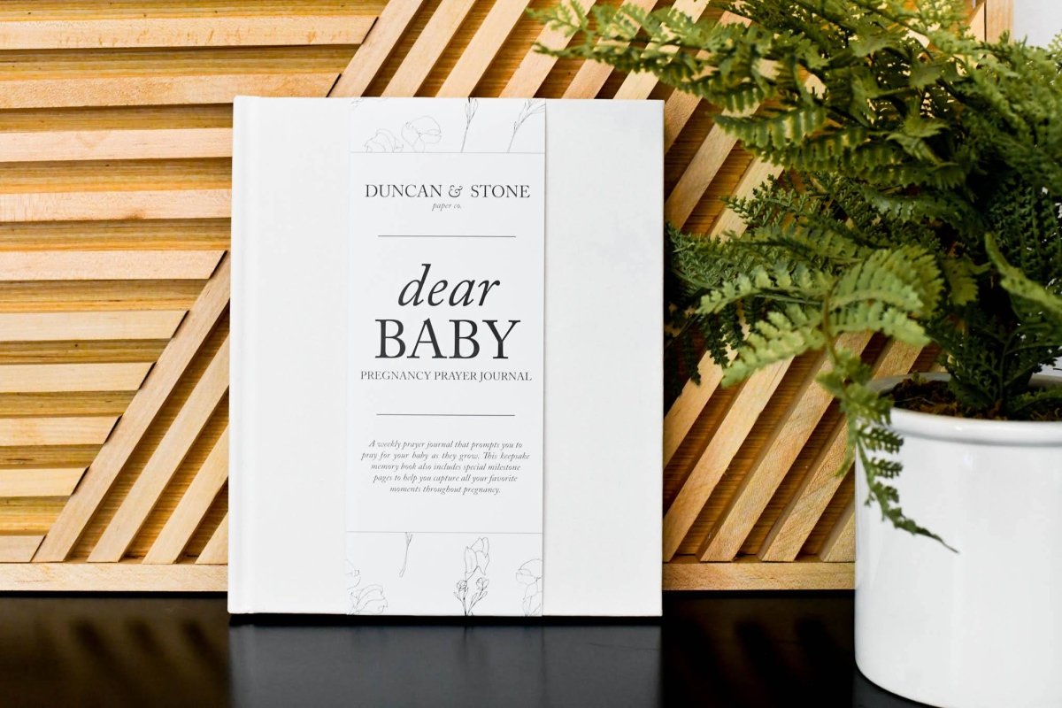 Dear Baby: Pregnancy Prayer Journal Chicaboo
