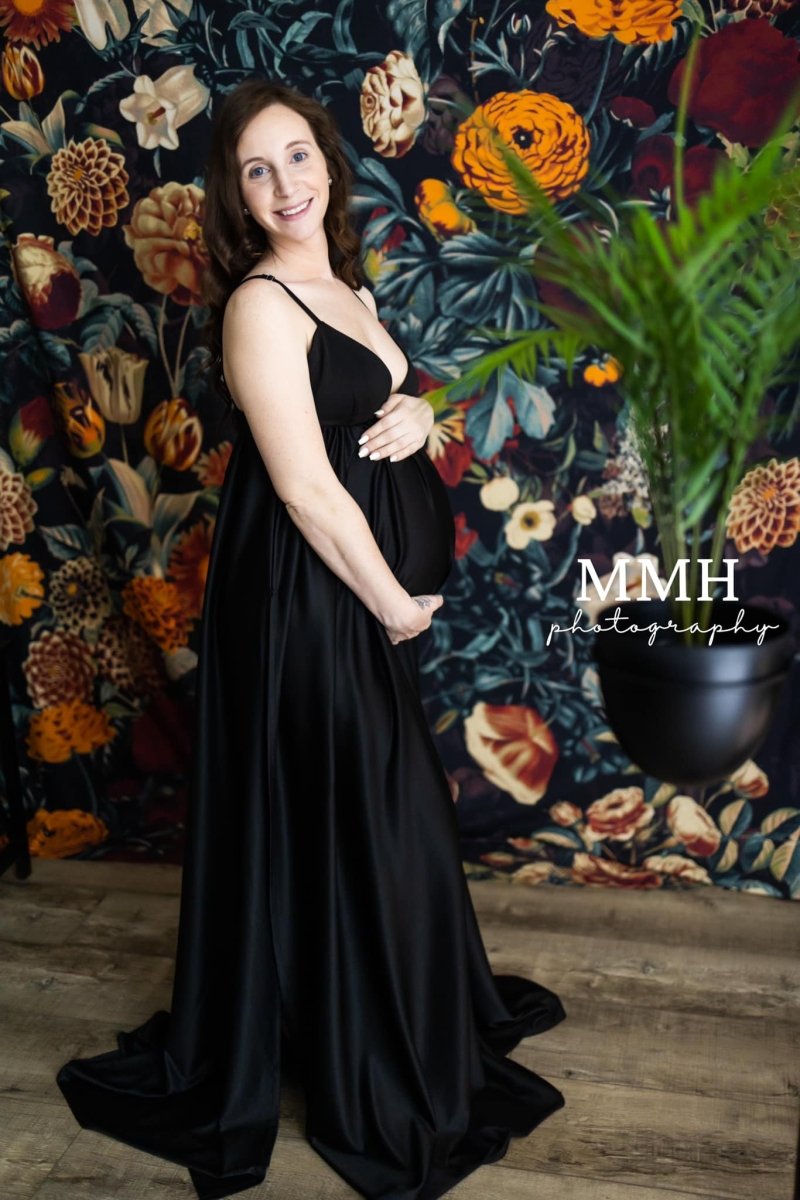 Maternity Slip Dress Long