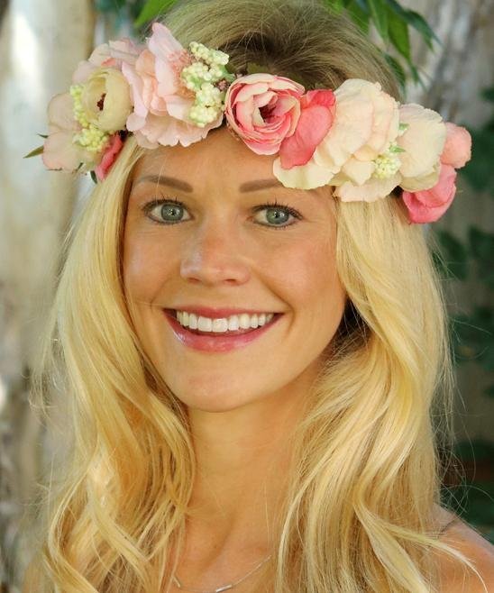 Chicaboo Flower Crown Wispy- Pink - Chicaboo