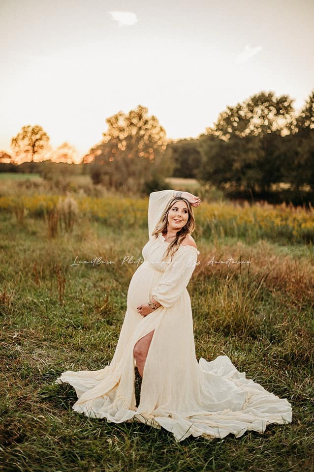 cream photoshoot dress Eve Boho Maternity COLORS_Red offering a soft 10 Chic Black-Pant Outfits Blazer Bust Size:36
