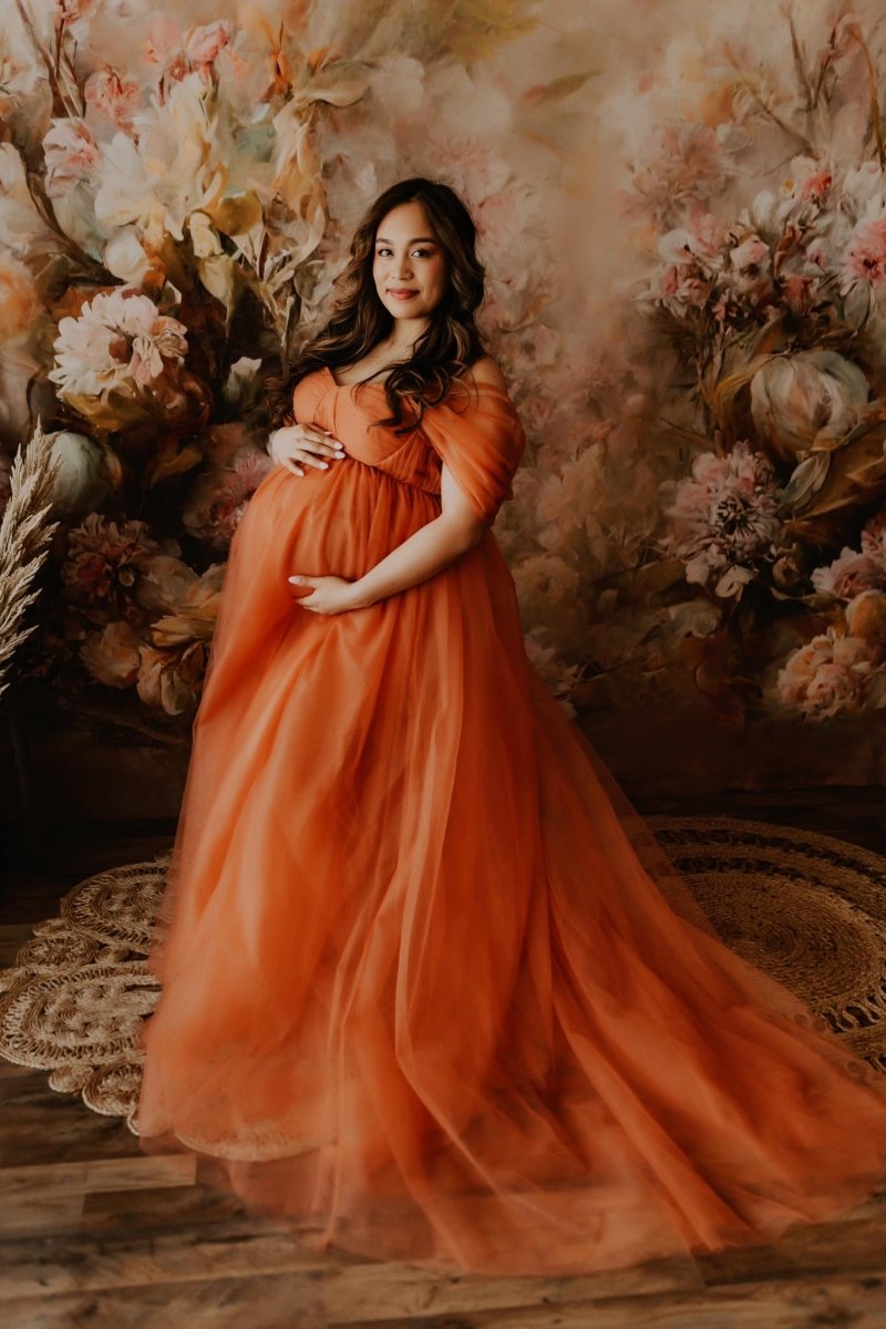 Irene Maternity Photoshoot Gown
