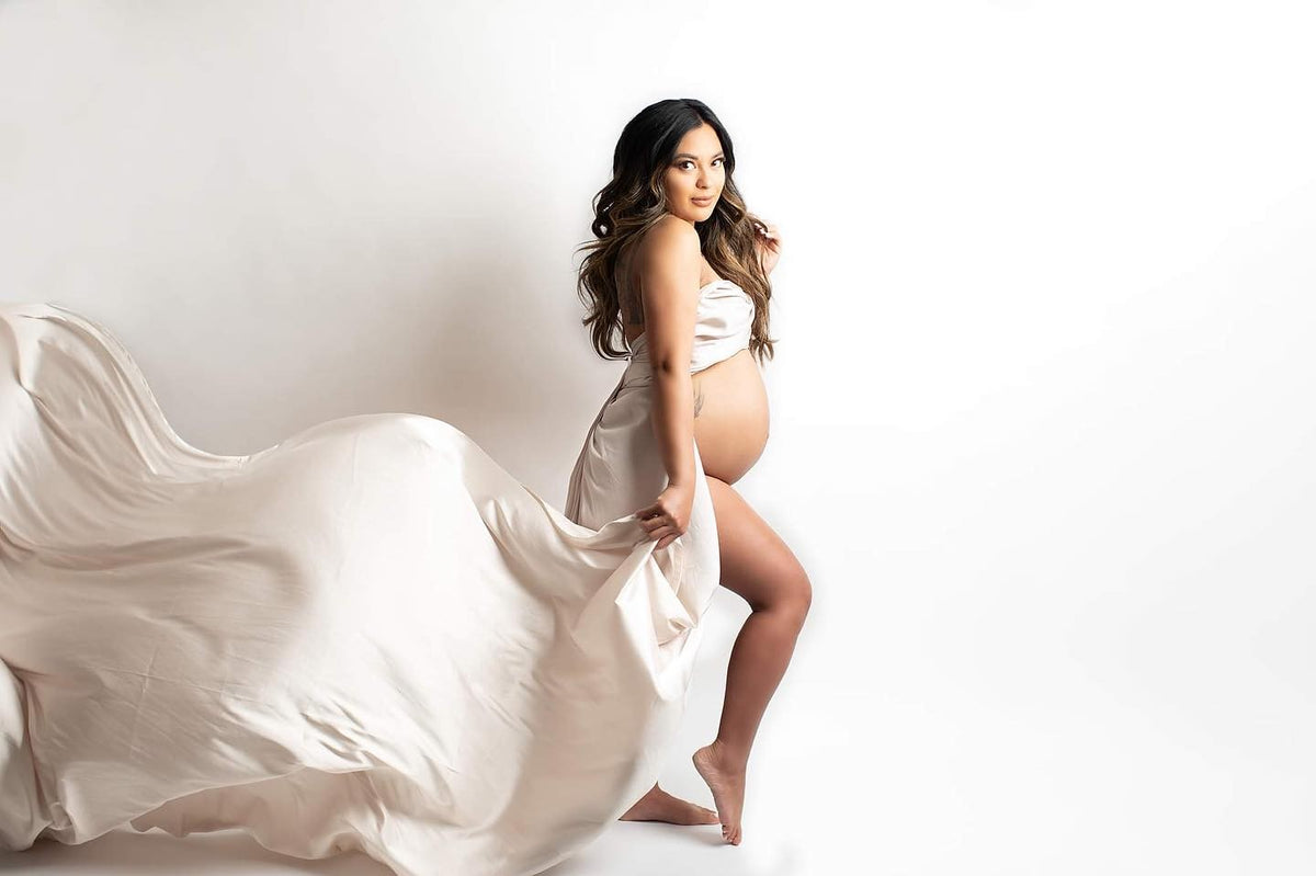 Maternity Posing & Drape Fabrics | Chicaboo