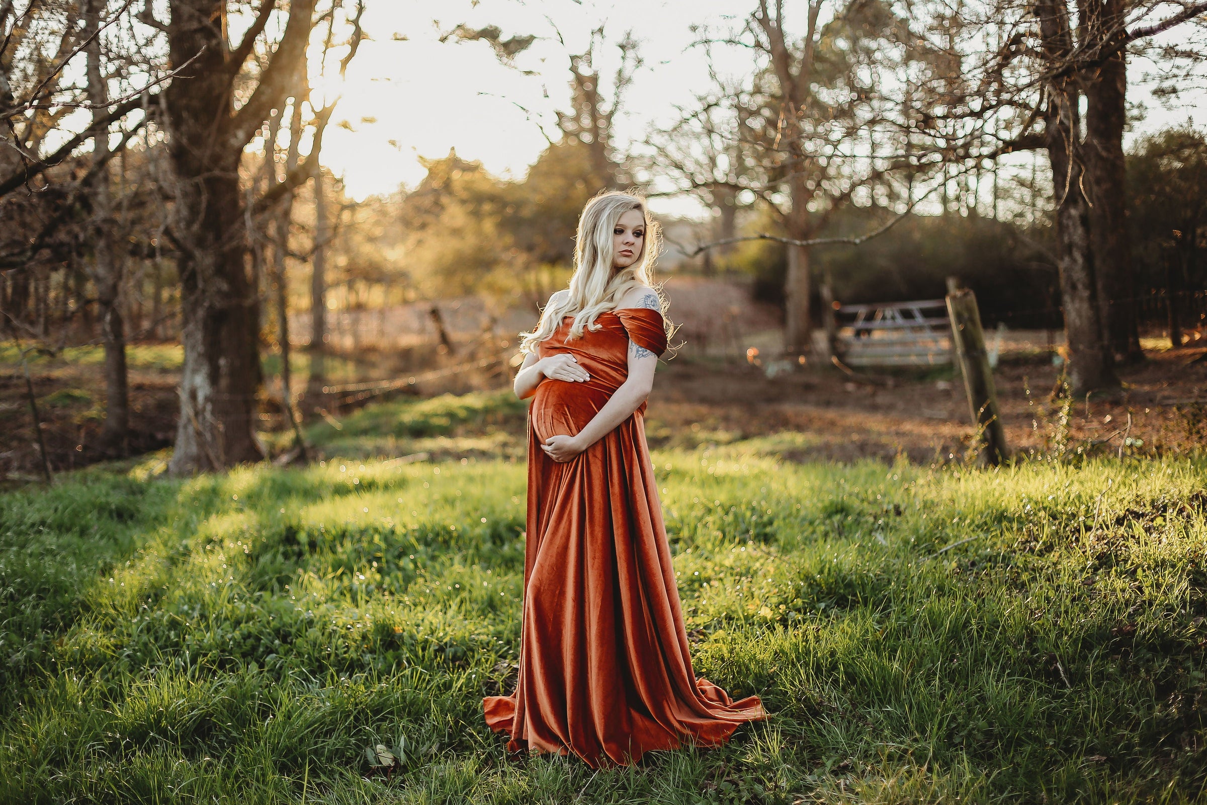 velvet dress maternity Long With Sleeves PRODUCT DETAILS 95%Polyester 5%Spandex Length Women's Maternity Dresses Velvet Retro