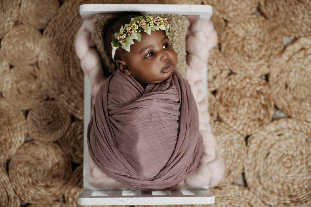 Cream and Gold - Wing and Tie Pippy Headband set - Chicaboo