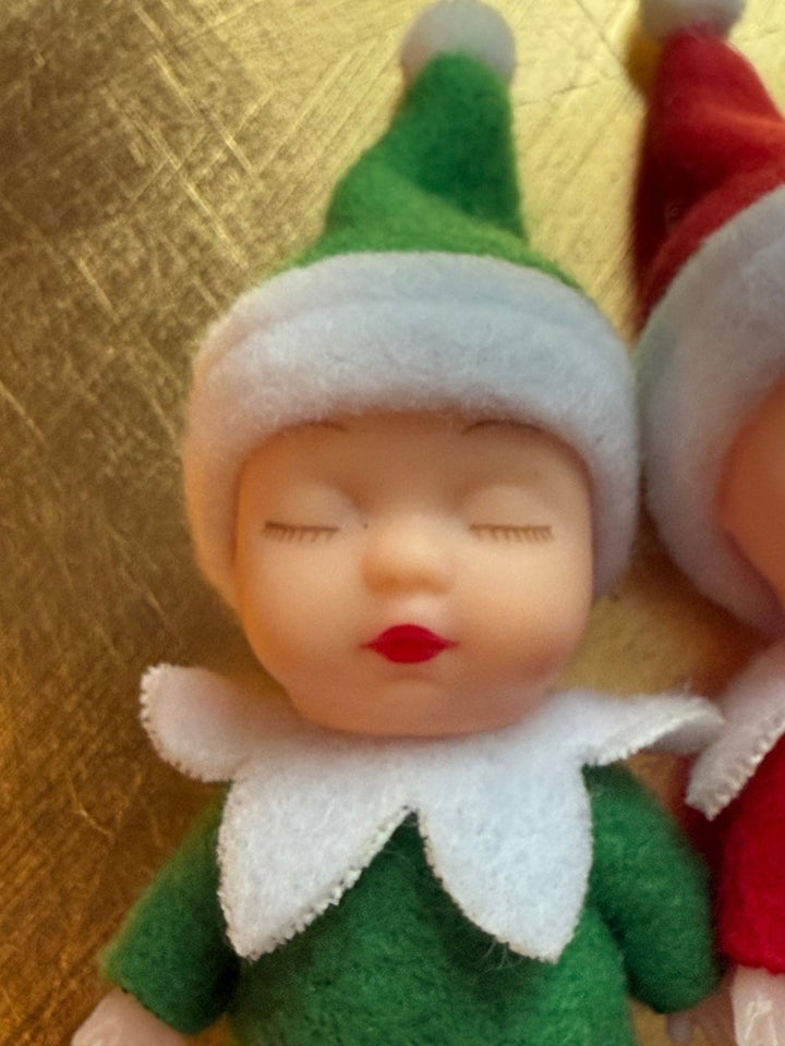 Elfkins™ Mini Newborn Christmas Elf • Baby Elf • Elf Mini • Stocking Stuffer | Choose Color - Chicaboo