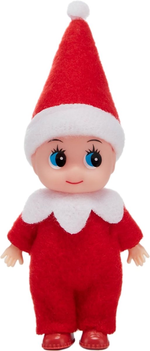 Elfkins™ Mini Posable Christmas Elf • Baby Elf • Elf Mini • Stocking Stuffer | Choose Style - Chicaboo
