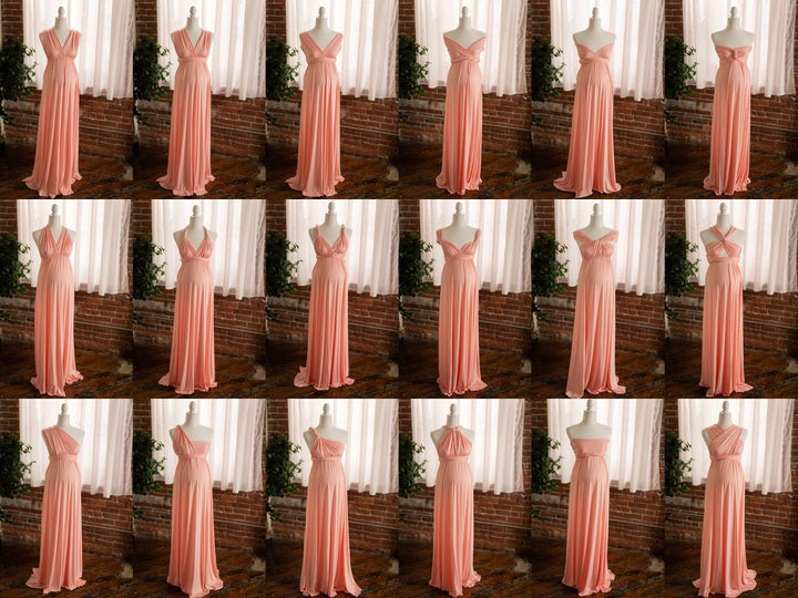 Eternity Maternity Wrap Dress | Rainbow Baby Infinity Gown for Baby Shower, Convertible, One Size - Chicaboo