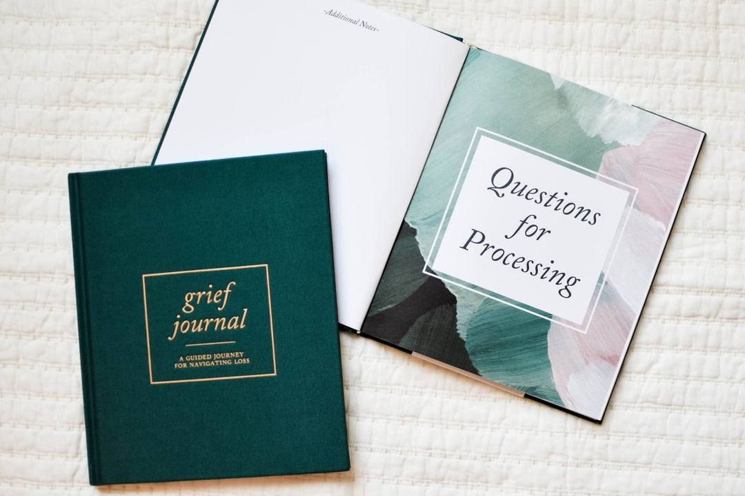 Grief Journal in Teal - Chicaboo