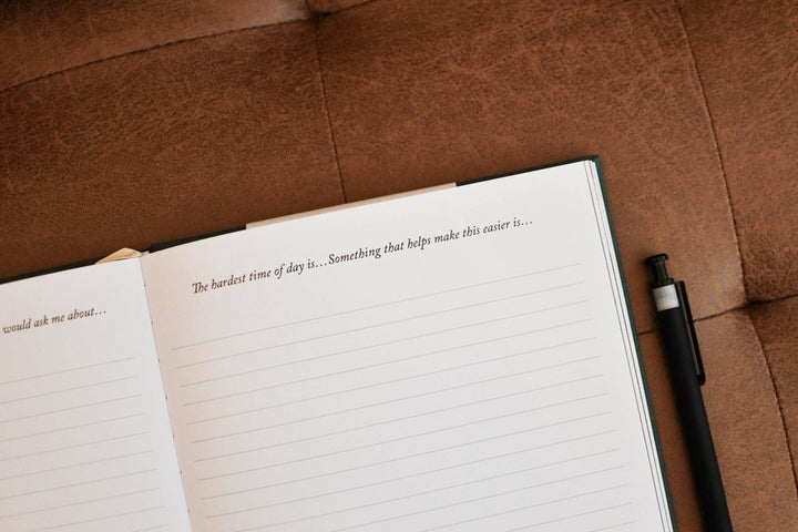 Grief Journal in Teal - Chicaboo