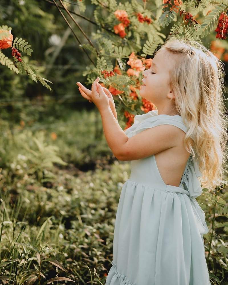 Nellie Ruffle Maxi Dress - Sage - Chicaboo