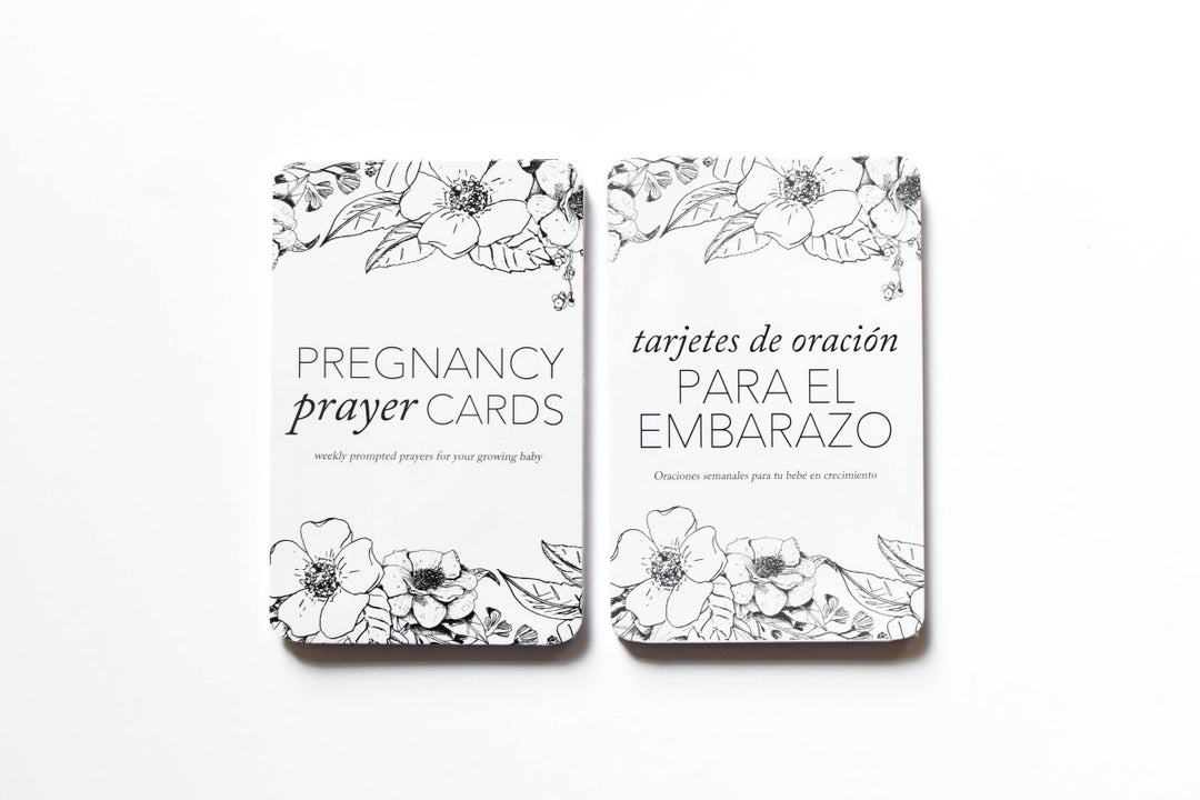 Spanish Pregnancy Prayer Cards - Chicaboo