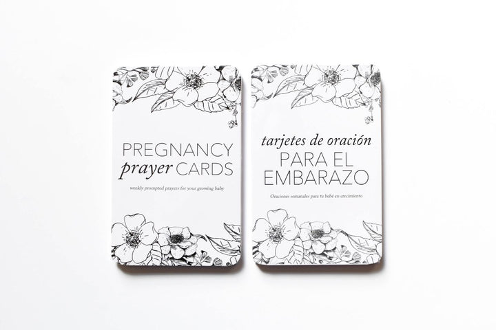 Spanish Pregnancy Prayer Cards - Chicaboo