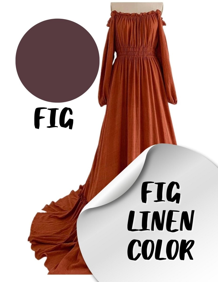 Eve Gown in Fig. Fits Almost Everyone (suggested size 4-22+) - Chicaboo