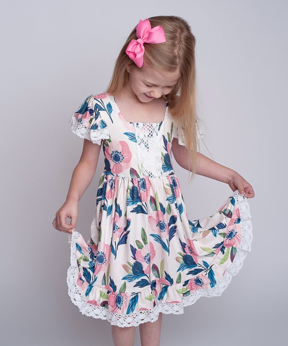 Wildflower Dress - Big Floral - Chicaboo